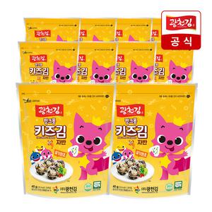 [광천김] 핑크퐁 유기 골드 김자반 40g x 10봉