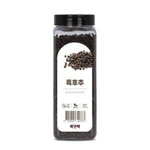 쿡앤딱 흑후추홀 450g 통후추 면세