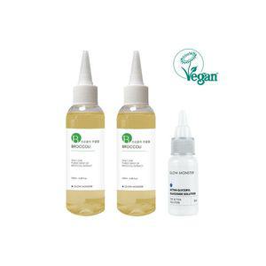 글로우몬스터 비건 액티바 글리세릴글루코사이드 솔루션30ml 1개 + 브로콜리 추출물 원액100ml 2개 비건인