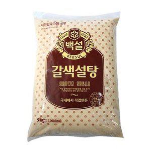 [기타]MZ백설갈색설탕3kg