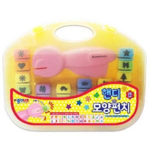 [JHQSW0IP_52GC]핸디모양 펀치세트-26개 모양입
