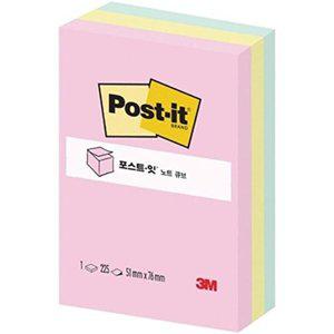 [셀러허브 패션][JHQRNGQK_4B]큐브 노트 점착식메모지 CT-32(텔3색)