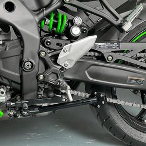 바이크 오토바이 킥스탠드 사이드 지지대 익스텐션 플레이트 패드 가와사키 닌자 ZX25R ZX4RR 용