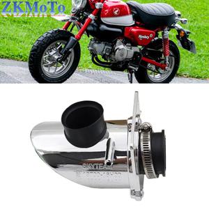 호환 바이크 오토바이 ATV 38mm 크롬 에어 필터 혼다 원숭이 Z50 Z50R Z50J Z50A 고릴라 자전거 레트로 50c