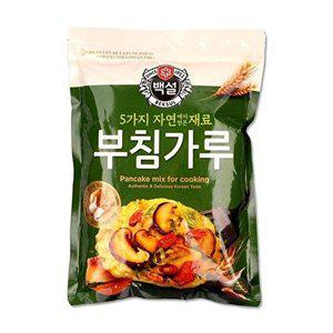 [셀러허브 패션][JHQRSNZQ_52ED]백설 자연재료 부침가루 1KG
