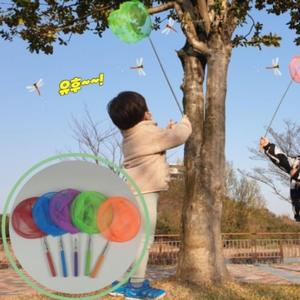 [JHOO3R0U_52GP]길이조절 안테나식 잠자리채 곤충 채집 1개