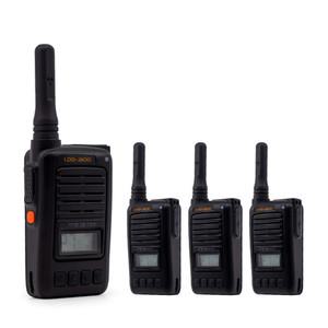 잘텍 초경량 생활무전기 디지털 LOG-J600 4대 이어마이크포함 풀세트