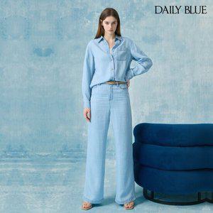 데일리블루 25SS 텐셀100 틴트 와이드 데님 팬츠 2종[런칭 가격 79,900원]