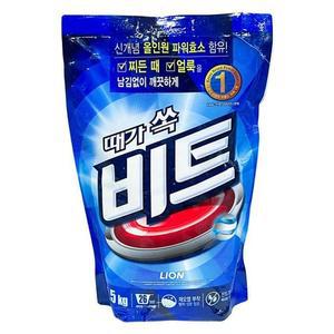 라이온 비트 세탁세제 1.5kg 리필청소