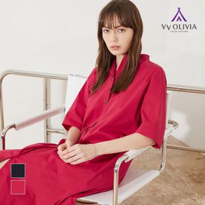 [비비올리비아] 밴드형넥 원피스_VVCOA3M4391