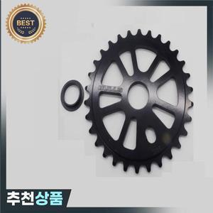 BMX 스프로킷 30T 체인 링 자전거 bmx 합금 19mm 어댑터