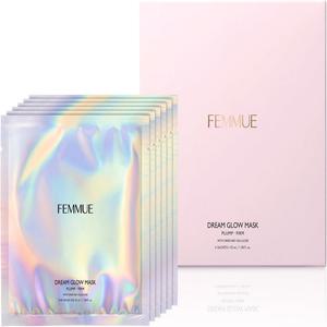 FEMMUE 파뮤 드림 글로우 마스크 PF 하리 감귤 페이스팩 페이스 개인 포장 보습 일본 품 30mL 6장들이