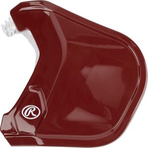 Rawlings MACH 조정 페이스 가드 확장 조각 카디널 오른손잡 타자