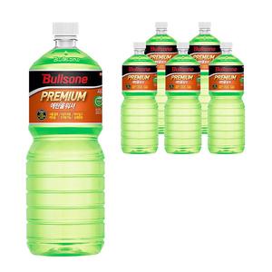 [불스원] 레인OK 프리미엄 에탄올 워셔액 1800ml 3개+3개