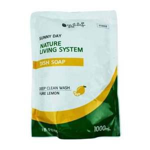 맑은하루 주방세제 리필 레몬향 1000ml x 12개입