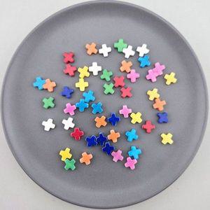 비즈팡 [J3-4-02]원석십자가 8mm (내경0.8mm) 마산옥멀티 묵주팔찌만들기