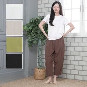 여성 기획전 여름 시원한 5컬러 주름 밴딩팬츠 신상 빅사이즈 77 99 바지 에어데이