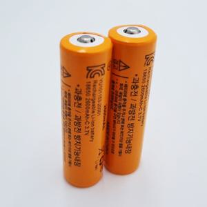 2600mAh 3.7V 18650 리튬이온 배터리 보호회로 KC인증 2개