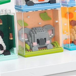 액자형 코알라블럭 동물 나노블럭 308pcs 코알라만들기 놀이키트 DIY 영아