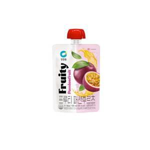 청정원 프루티 패션후르츠 100ml×40개