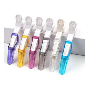 키밍 아어 헤어 집게핀 5P 세트 앞머리 고정 악어핀/집게삔/클립/사각/미용/집게/잔머리/미용실/큰집게핀