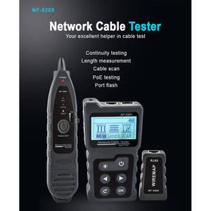 랜테스터기 NOYAFA NF-488 NF-8209 랜 케이블 추적기 RJ45 네트워크 테스터 Cat5 Cat6 커넥터 PoE 이더넷
