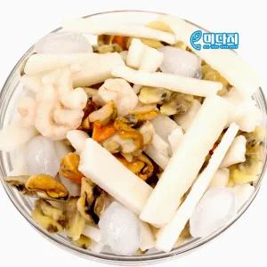 깔끔하게 손질된 해물모듬 600g