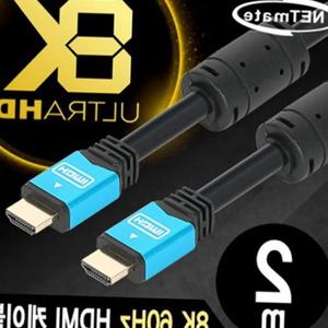 HDMI NMC-HM02BZ 8K 60Hz Blue Metal AV케이블