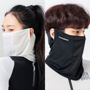 락브로스 자외선 차단 쿨 여름 메쉬 마스크 자전거 골프 러닝 등산 낚시 귀걸이형 얼굴 햇빛가리개 WB025