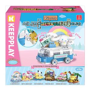 오로라 산리오미니카 블록 시나모롤 레인보우 힐링트래블 미니카 (91196) 22000