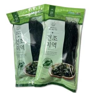 [더줌]부드럽고 진한국물 완도 건미역 100gx4봉