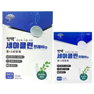 동화약품 나이트 의치세정제 잇백 세이클린 틀니세정제 60정 + 6정 세트