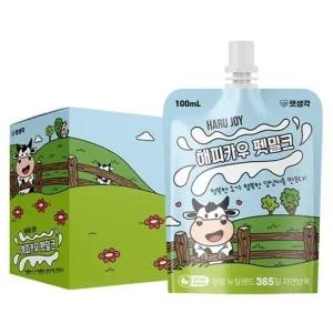 펫생각 행소행댕 하루조이 해피카우 프리미엄 멸균 강아지우유 펫밀크 100ml 10개