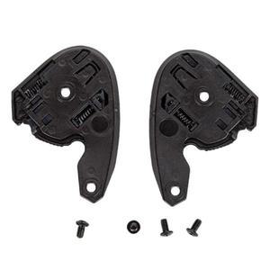 U1JF 패션 보안 바이크 오토바이 헬멧 기본 마운트 어댑터 HJC C10 Comfort & Styles 2pcs에 대한 첨부 파