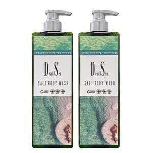 사해 솔트바디워시 750ml 2통 자연유래성분 민감피부 미네랄 영양제 천연 소금100%