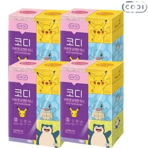 코디 미니 각티슈 포켓몬 230매 6입 x 4팩 미용티슈