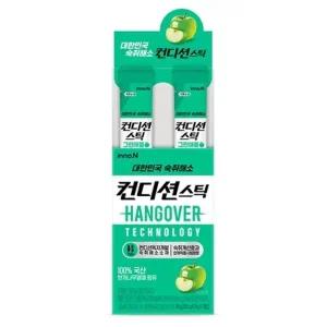 컨디션스틱 숙취해소개선 그린애플 18g x 50개 인체적용시험완료 공식판매