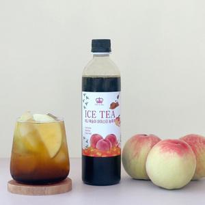 릴리벳 복숭아 아이스티 베이스 원액 시럽 600g