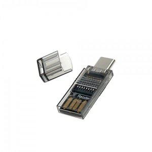 [에스투씨엔아이][IF784] Coms USB 3.1(Type C) 카드리더기(TF 메모리 카드(Micro SD) / USB 2.0 Type A)