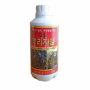 [모두싹판다]대유 뿌리자임 500ml 고추 수박 붕소 아연 토양미생물 발달 뿌리 발근제 아미노산 비료