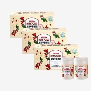 레드플러스 청양구기자 발효추출분말 3박스 (30g, 6통)