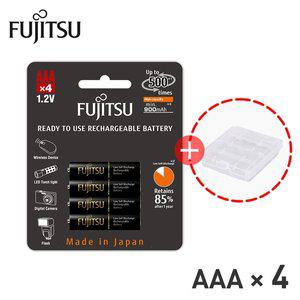 [후지쯔] 충전지 충전 배터리 AAA 950mAh 4개입