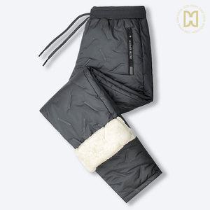 코디코치 남성 퐁듀 팬츠 겨울 방한 밴딩 기모 패딩 바지