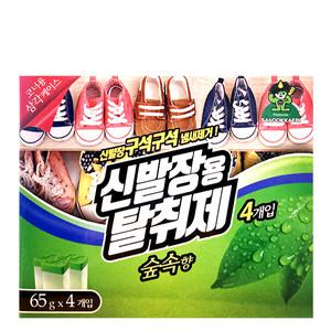 산도깨비 신발장용 탈취제 65g x 4입(숲속향) /냄새제거