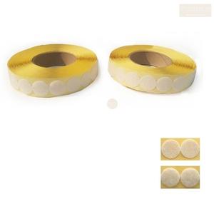 대용량 동그란 찍찍이 테이프 20mm 중형 9m 2롤 세트 양면테이프