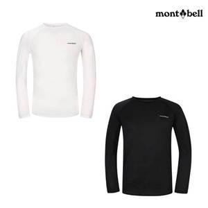 몽벨 남성 냉감 라운드 긴팔 티셔츠_MW3EBMRL92