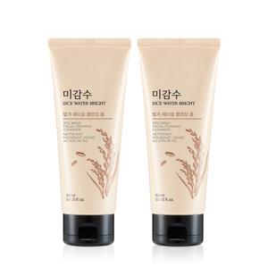 [2ea] 더페이스샵 미감수 브라이트 쌀겨 스크럽 클렌징 폼 150ml
