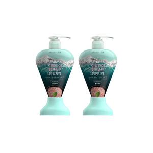 페리오 히말라야 핑크솔트 펌핑치약 아이스 285g 2개