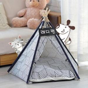 [RG2QP2S4]고양이 강아지 애완용 애견텐트 인디안텐트