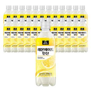 코카콜라음료 미닛메이드 레몬에이드 탄산 500ml 24개